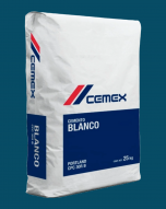 Cemento Blanco 25Kg - Ferremateriales